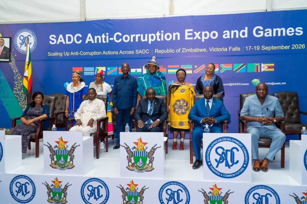 SADC delegates during the 2026 Anti Corruption Expo and Games in Victoria Falls, Zimbabwe
