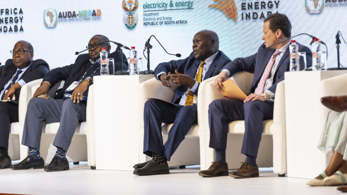 Panelists during a previous edition of the Africa Energy Indaba, where industry leaders, policymakers and energy stakeholders discussed Africa’s energy investment, infrastructure and development opportunities. Photo: Africa Energy Indaba
