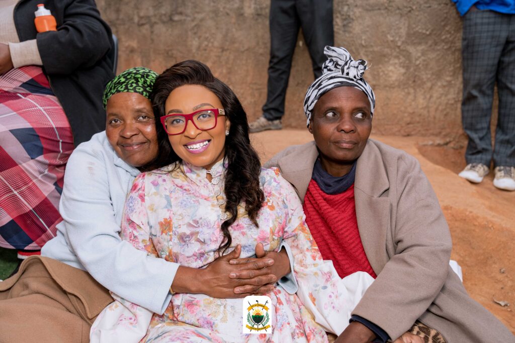 Mbabane Municipal Council Chief Executive Officer and Town Clerk Gciniwe Fakudze during the launch of the Elderly Community Support Programme at Msunduza Social Centre. Photo credit: Mbabane Municipal Council.