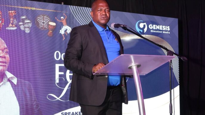 Eswatini National Council of Arts and Culture (ENCAC) CEO Stanley Dlamini. Photo by Times of Eswatini