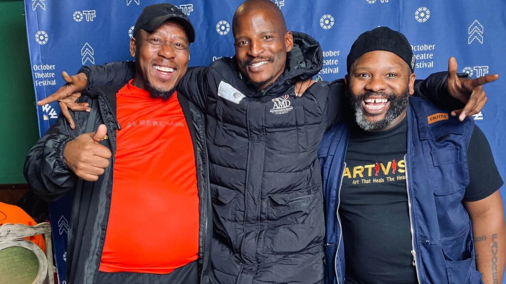 South African Inspiring Artist in eSwatini Hamilton did Acting Workshop Moruti did Directing Workshop Dr Disi Didi Theatre Maker Workshop. Photo by Mandisi Sindo